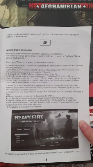 NUEVO.Juego PS3 multilingüe Heavy Fire+Fusil