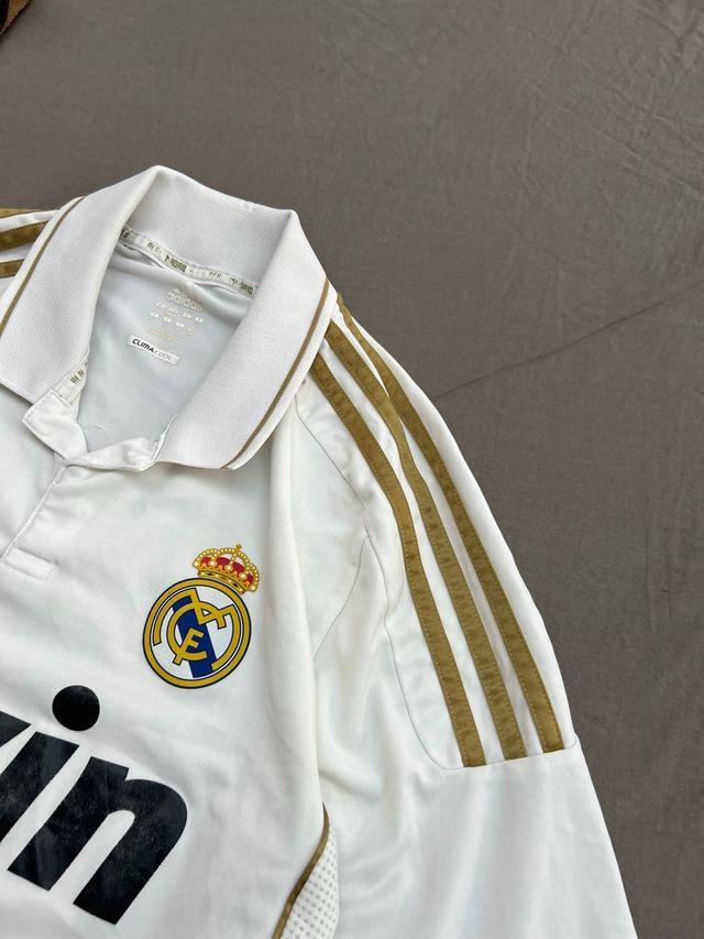 Camiseta Real Madrid Adidas 2008-10 Vintage