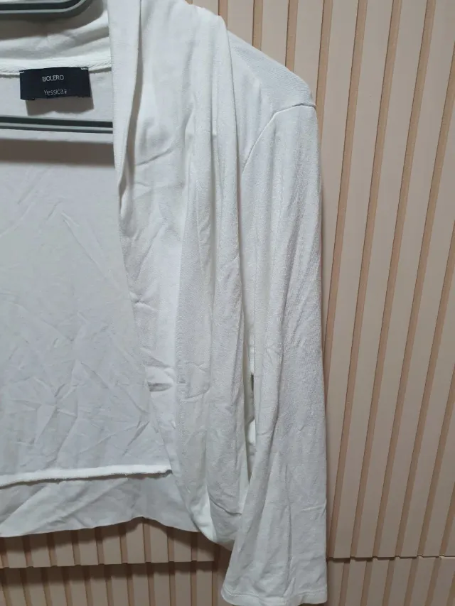 Bolero C&A Blanco Talla S