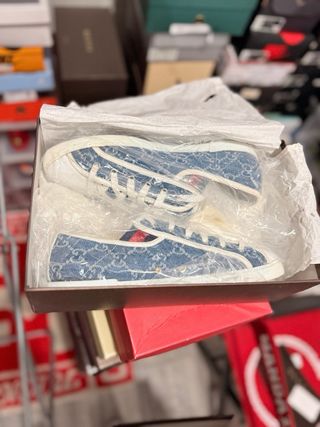 Zapatos Gucci GG denim