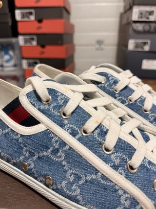 Zapatos Gucci GG denim