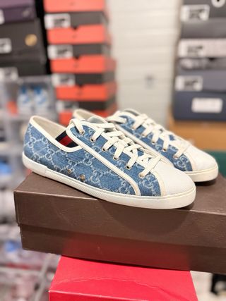 Zapatos Gucci GG denim