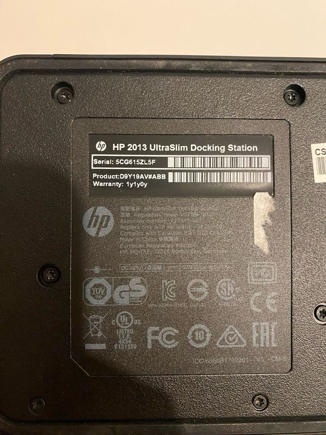 Base HP 2013 UltraSlim Docking Station