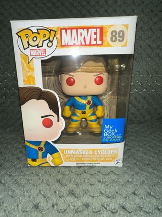 Funko Pop Marvel Unmasked Cyclops 89