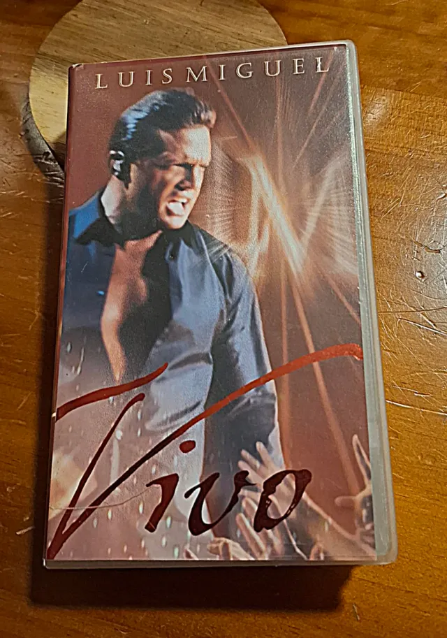 VHS Luis Miguel En Vivo