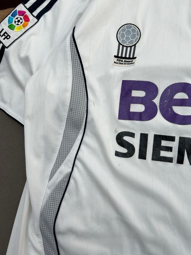 Camiseta Real Madrid BenQ Raúl #7 Vintage Adidas