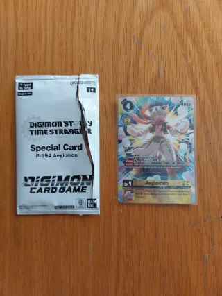 Digimon Aegimon P-194 Promo Card
