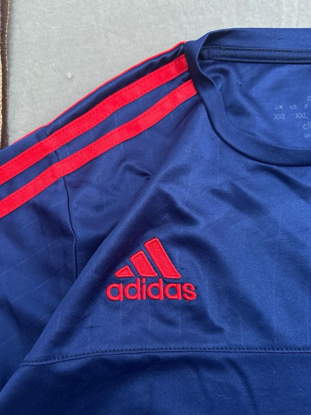 Camiseta Mánchester United Adidas Azul Roja
