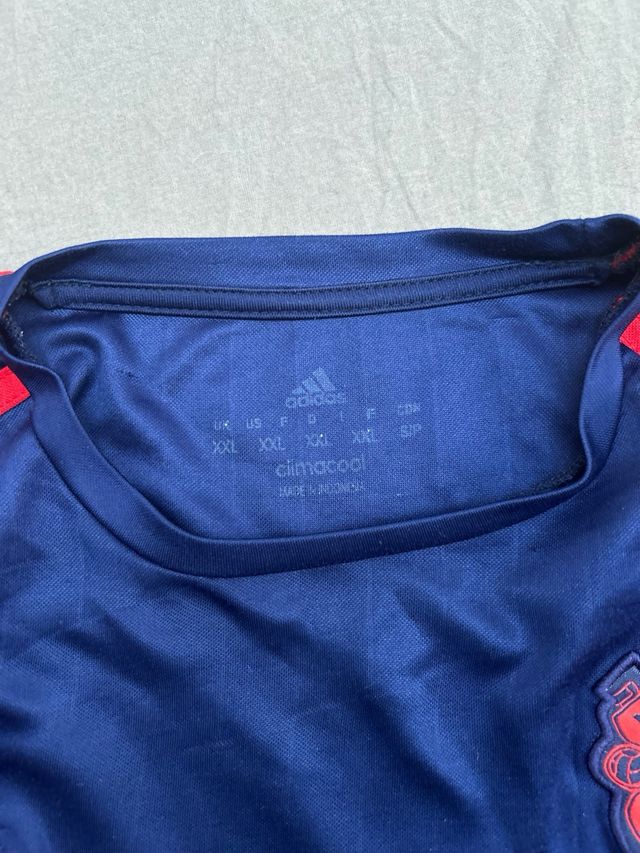 Camiseta Mánchester United Adidas Azul Roja