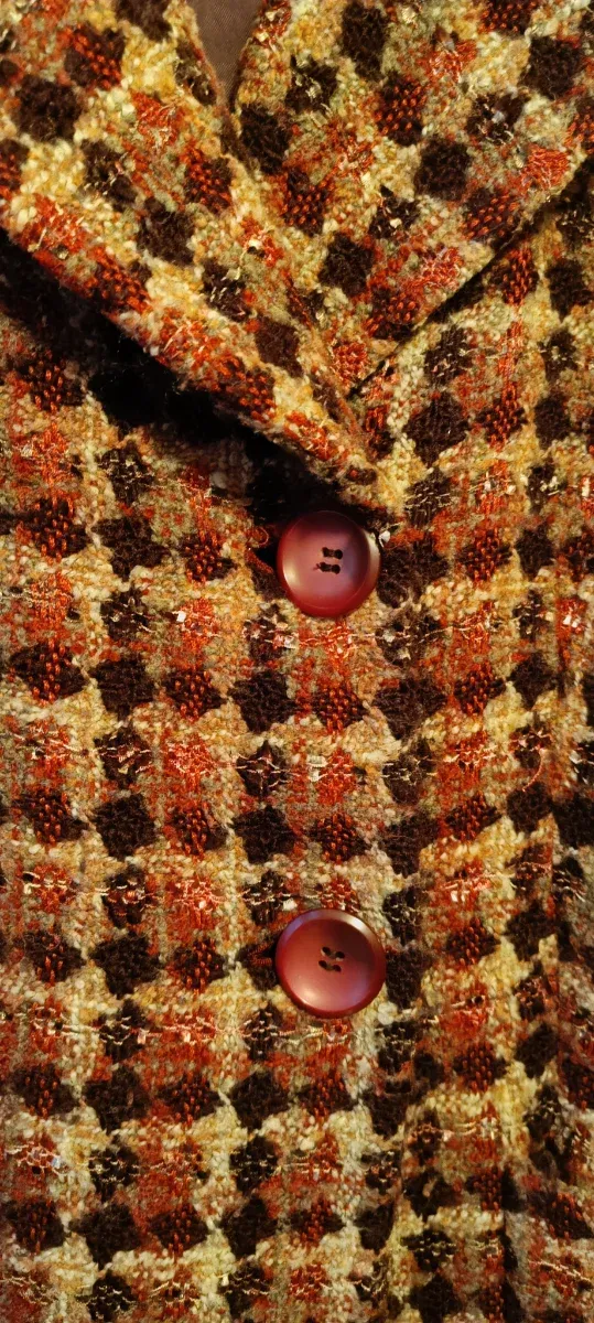 Abrigo Zara cuadros M