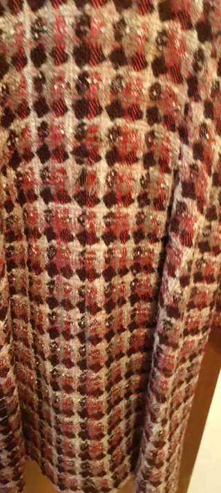 Abrigo Zara cuadros M