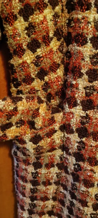 Abrigo Zara cuadros M