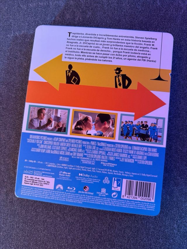 Blu-ray Atrapame si puedes Edición Limitada