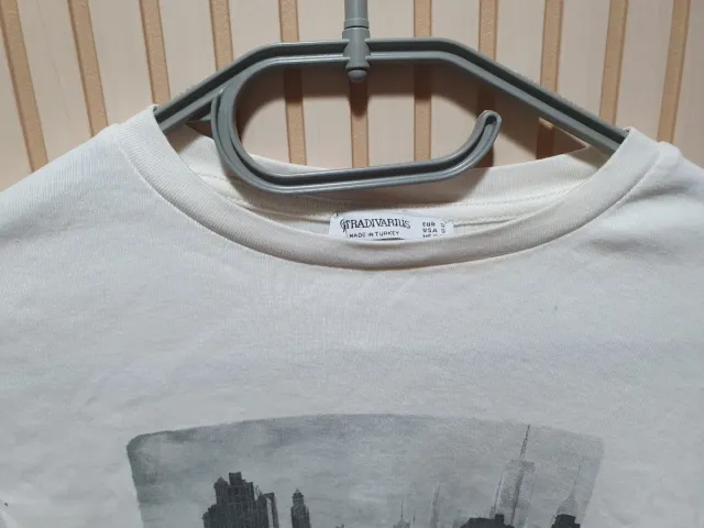 Camiseta top manga larga mujer T/S de Stradivarius