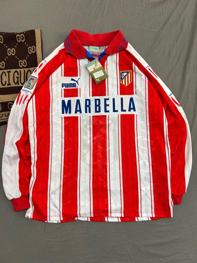 Camiseta Atleti Puma Marbella 1994/95 Santi Dénia