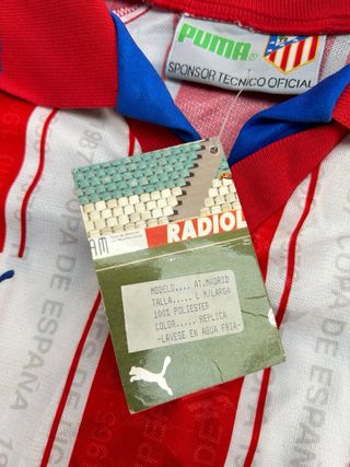 Camiseta Atleti Puma Marbella 1994/95 Santi Dénia