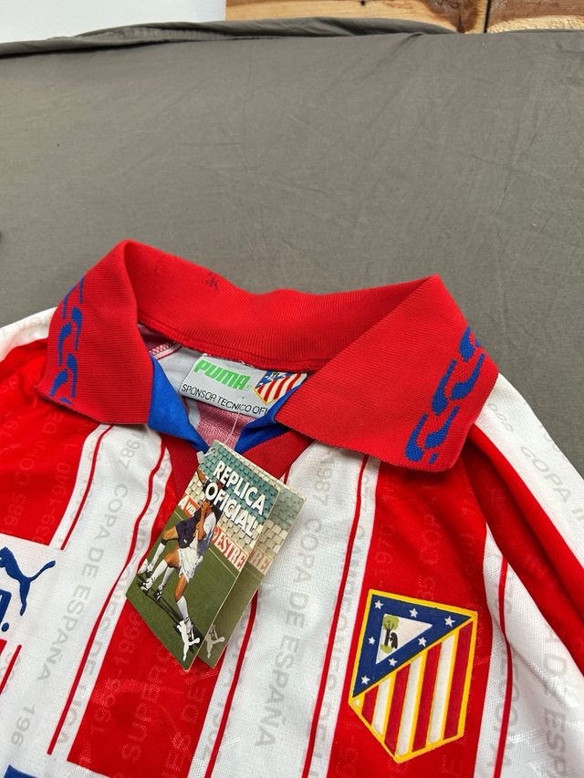 Camiseta Atleti Puma Marbella 1994/95 Santi Dénia