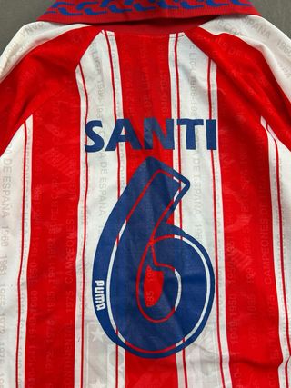 Camiseta Atleti Puma Marbella 1994/95 Santi Dénia