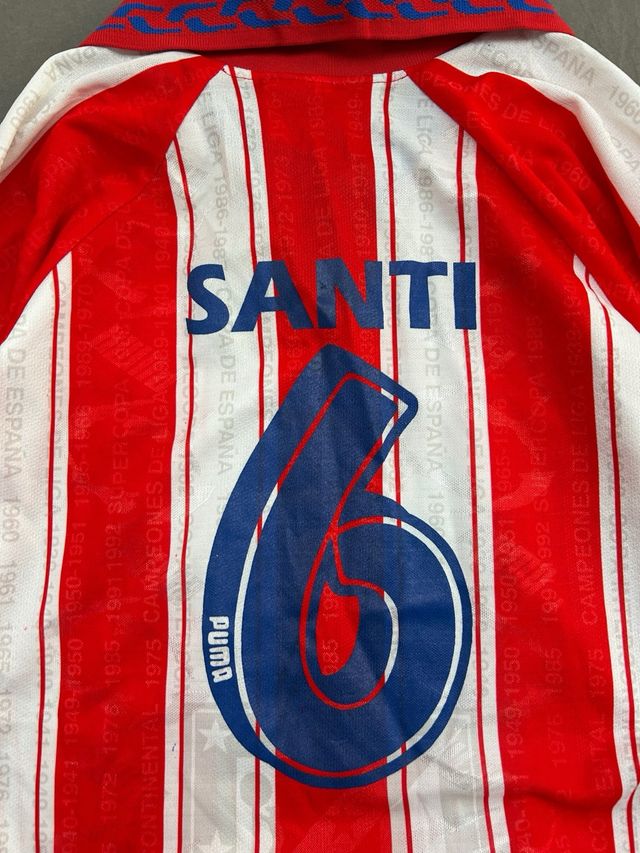 Camiseta Atleti Puma Marbella 1994/95 Santi Dénia