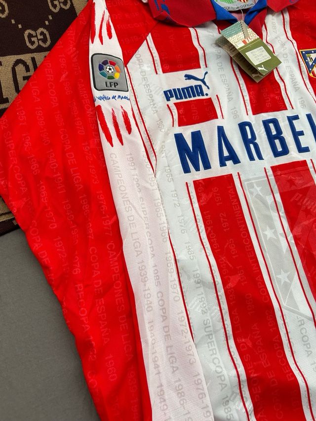 Camiseta Atleti Puma Marbella 1994/95 Santi Dénia