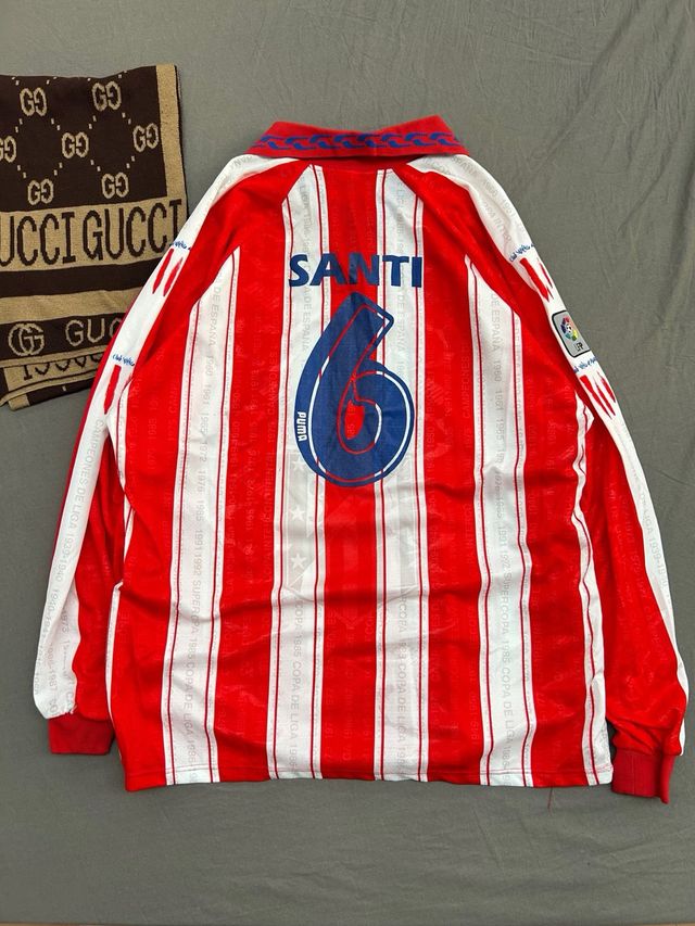 Camiseta Atleti Puma Marbella 1994/95 Santi Dénia