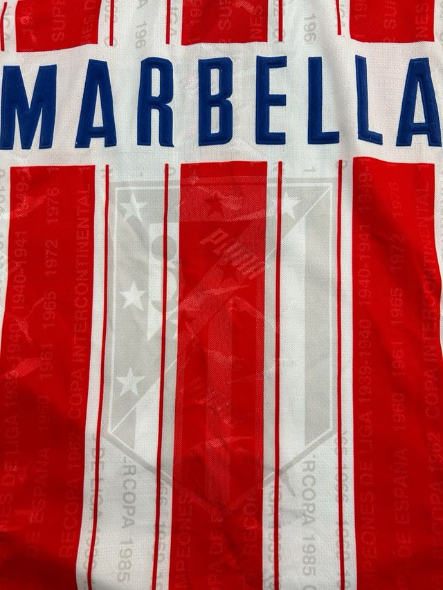 Camiseta Atleti Puma Marbella 1994/95 Santi Dénia