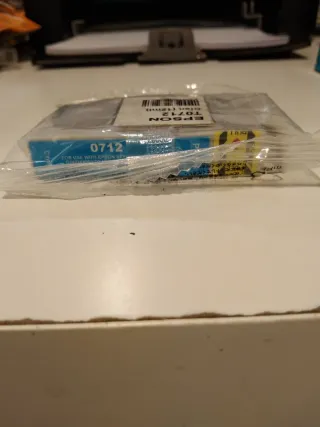 Cartucho Tinta Epson T0712 Cian (12ml)