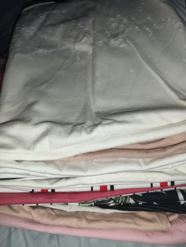 Camiseta de rayas multicolor