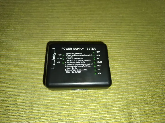 Power Supply Tester (Probador fuente alimentación)