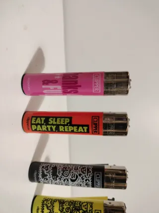 Pack 23 • Accendini Clipper - Set 4 pezzi