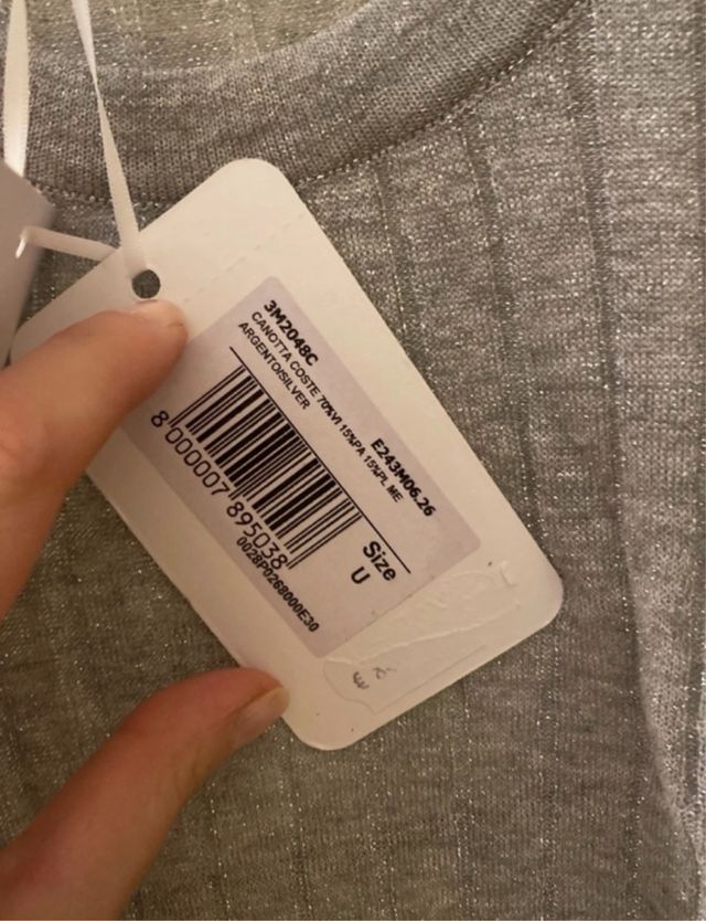 Top Kontatto tg. unica nuovo