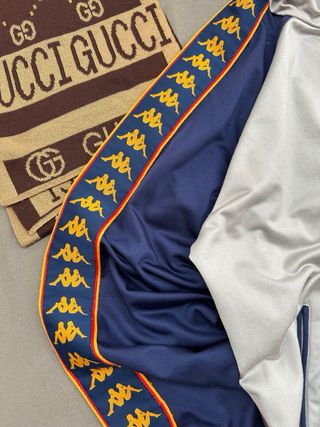 Sudadera Kappa Banda Lateral Vintage 00s