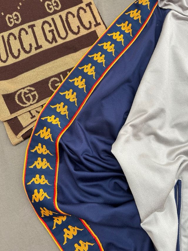 Sudadera Kappa Banda Lateral Vintage 00s