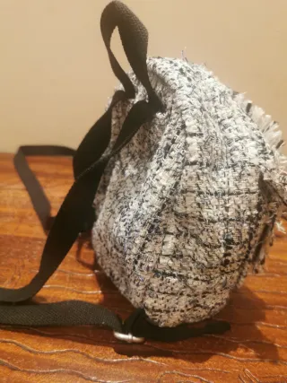 Minimochila Tweed Perlas