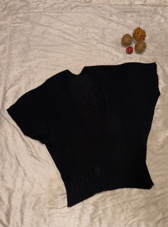 Jersey de punto negro
