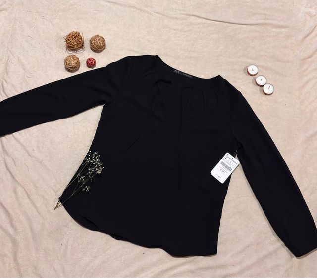 Blusa Zara Negra