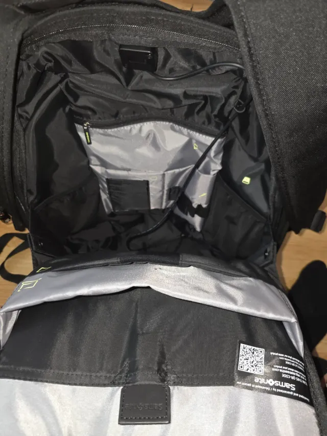 Mochila Samsonite Securipak Portátil/Tablet Negra