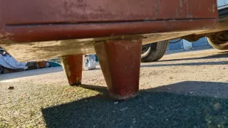 Escritorio vintage metálico