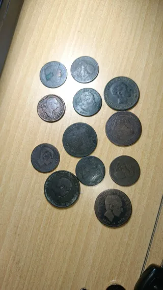 Colección monedas antiguas