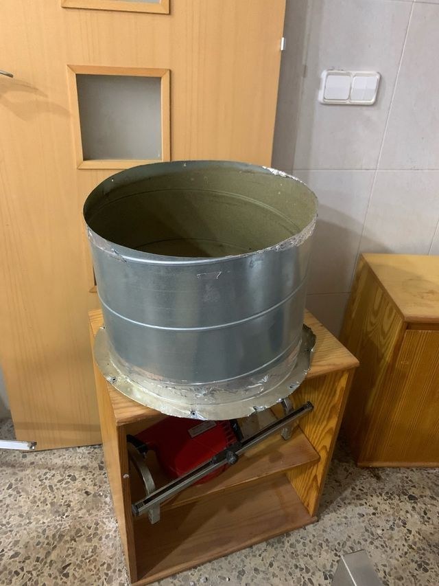 Campana extractora industrial acero inoxidable 250