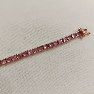 Pulsera Tous Riviere Zafiros Rosas