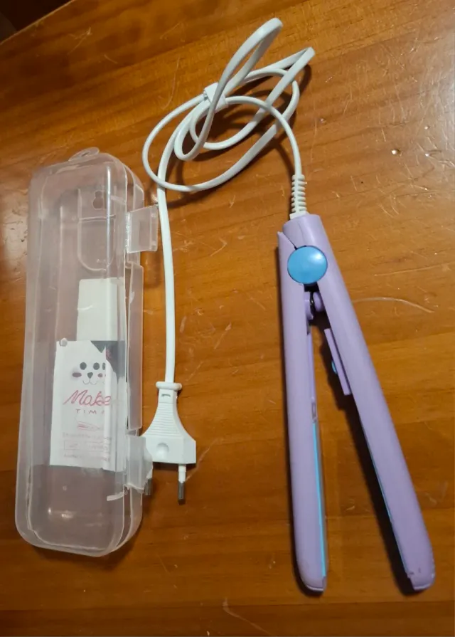 Mini plancha de pelo 18cm(recibo oferta)