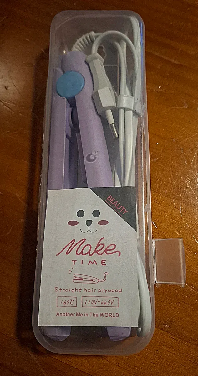 Mini plancha de pelo 18cm(recibo oferta)