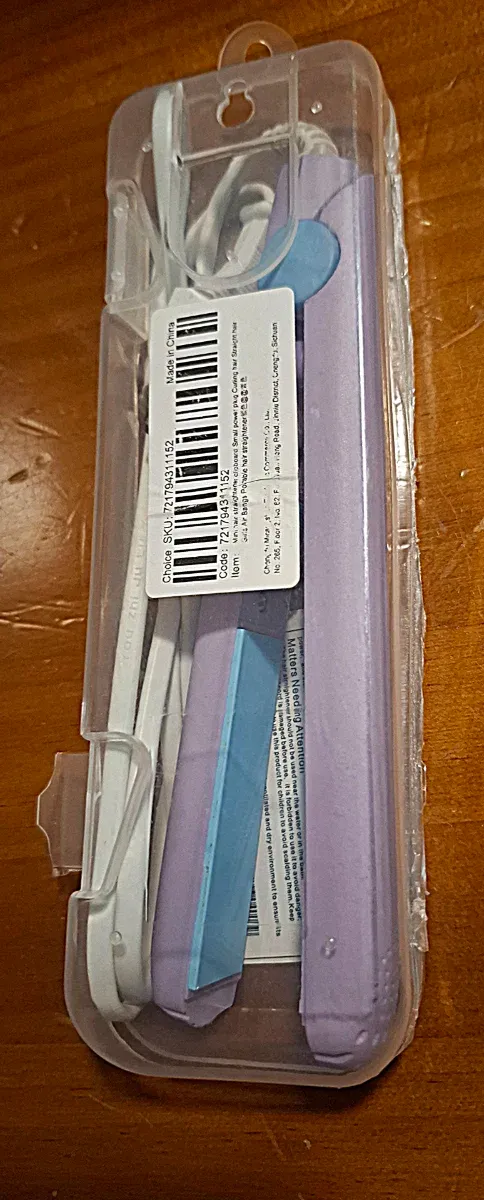 Mini plancha de pelo 18cm(recibo oferta)