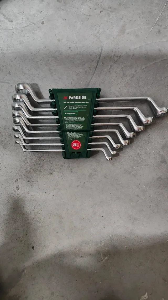 Juego de llaves acodadas Parkside