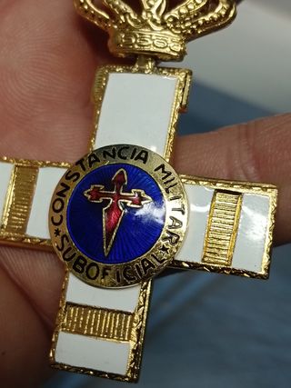 Medalla militar. Constancia. Suboficial.