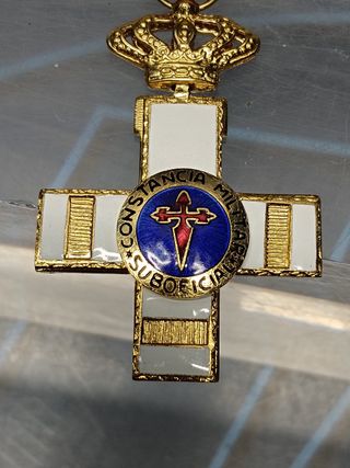 Medalla militar. Constancia. Suboficial.