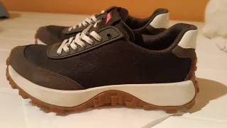 Bambas Camper Mujer Negras y Grises