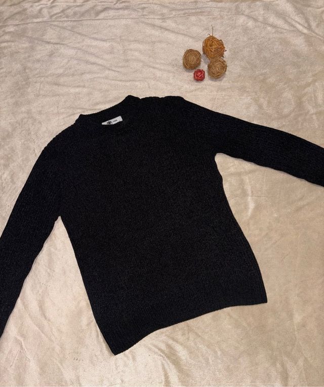 Jersey de invierno negro