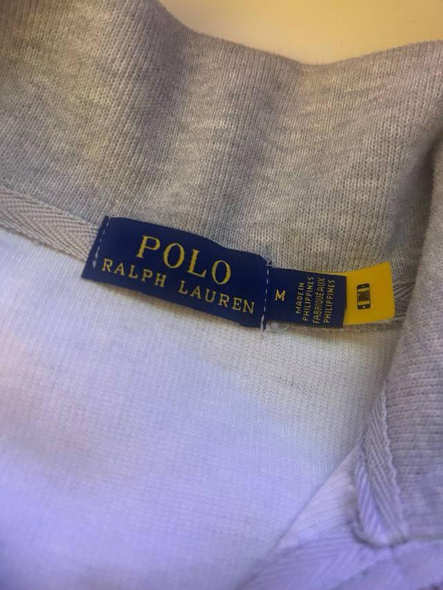 Sudadera Polo Ralph Lauren Gris Talla M